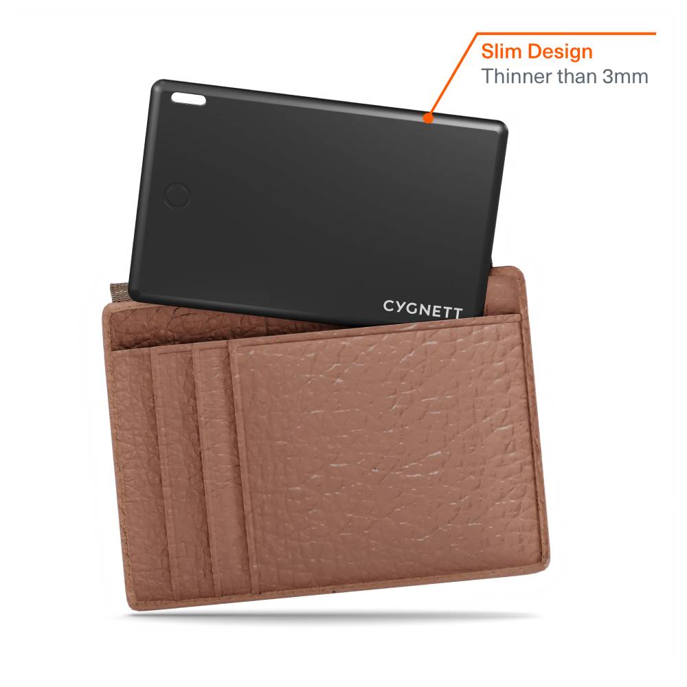 Cygnett Voyager Bluetooth TravelTag with Wireless Recharging - Black