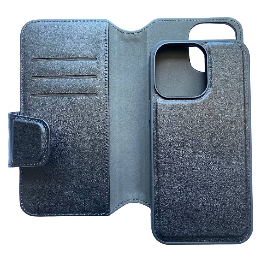 Mobling Detachable Magnetic Wallet Case (Suits iPhone 13 Pro) - Black