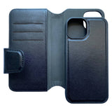 Mobling Leather Magnetic Magsafe Wallet (Suits iPhone 14 Pro) - Black