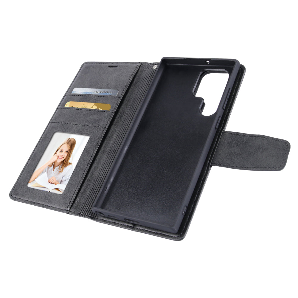 Soka Hanman Detachable Wallet Case (Suits Galaxy S25 Ultra) - Black