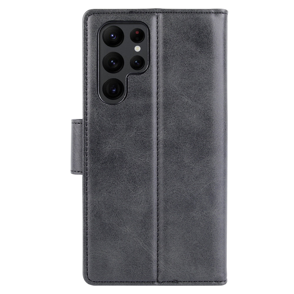 Soka Hanman Detachable Wallet Case (Suits Galaxy S25 Ultra) - Black