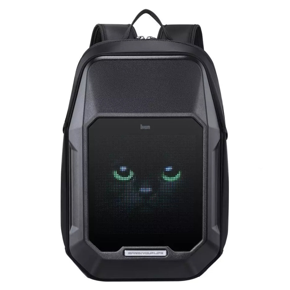 Divoom Cyberbag Pixel Art LED Backpack Cyberbag - Black