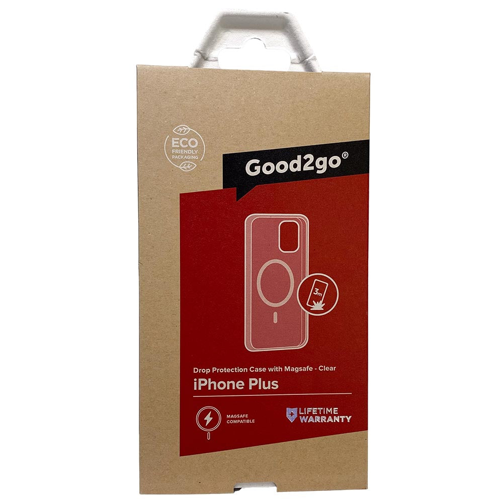 Good 2 Go Drop Protection MagSafe Case (Suits iPhone 14 Plus) - Clear