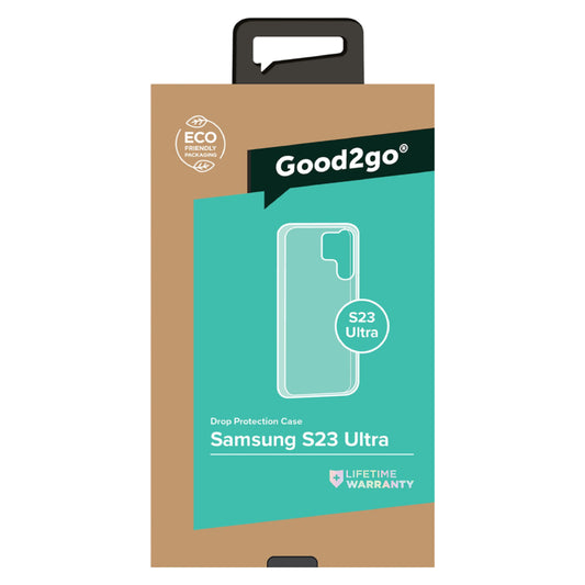 Good 2 Go Drop Protection Back Case (Suits Galaxy S23 Ultra) - Clear