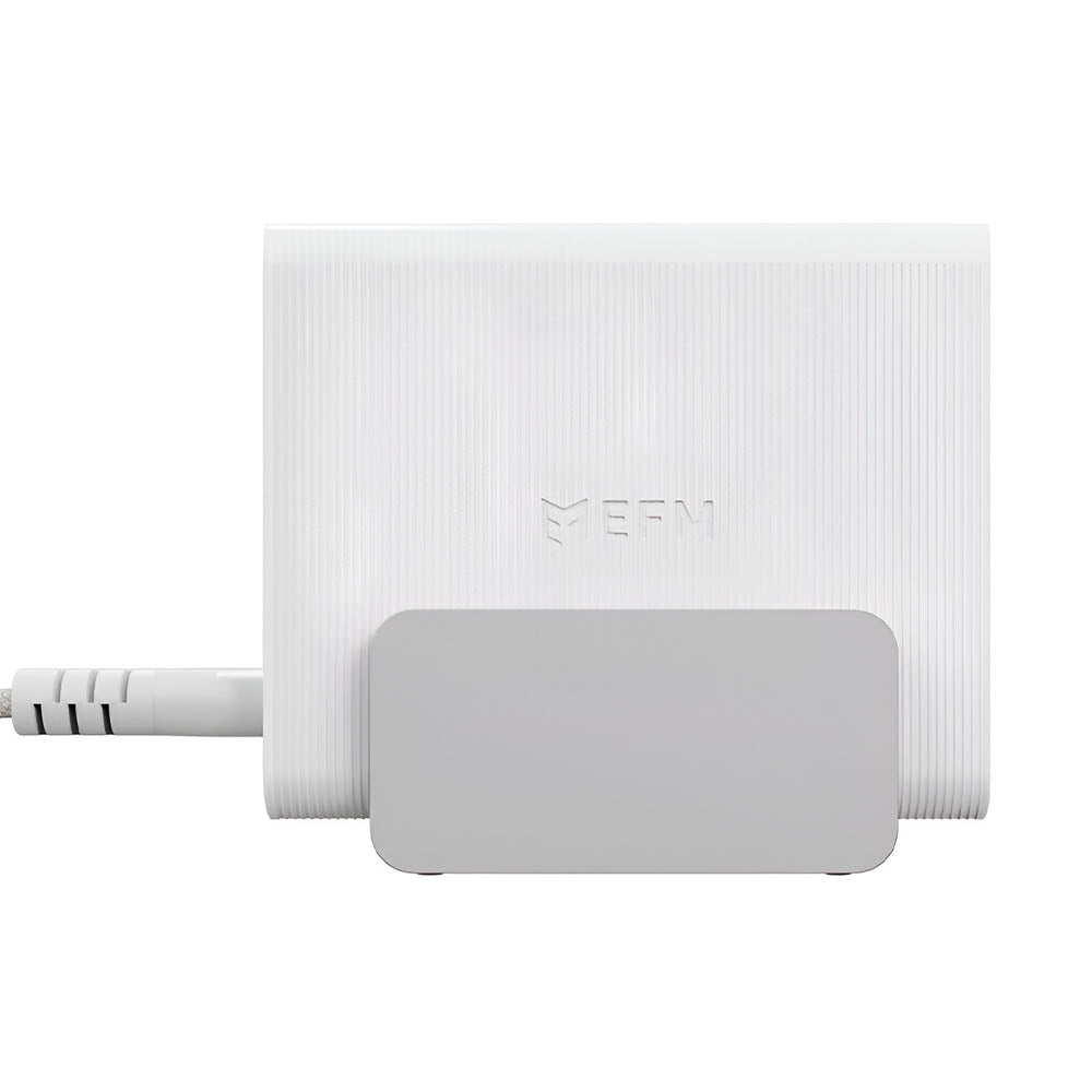 EFM 140W GaN Desktop Power Station with 4 x USB-C Ports - White