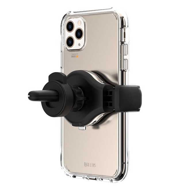 EFM 15W Wireless Car Vent Mount Charger With 39W Car Charger - Graphite