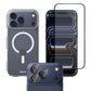 EFM 3-in-1 Case Screen Armour and Camera Lens Armour Bundle (Suits iPhone 17 Pro Max) - Clear