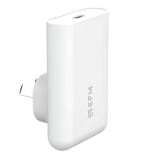 EFM 45W Slimline Wall Charger With GaN Power Delivery and PPS - White