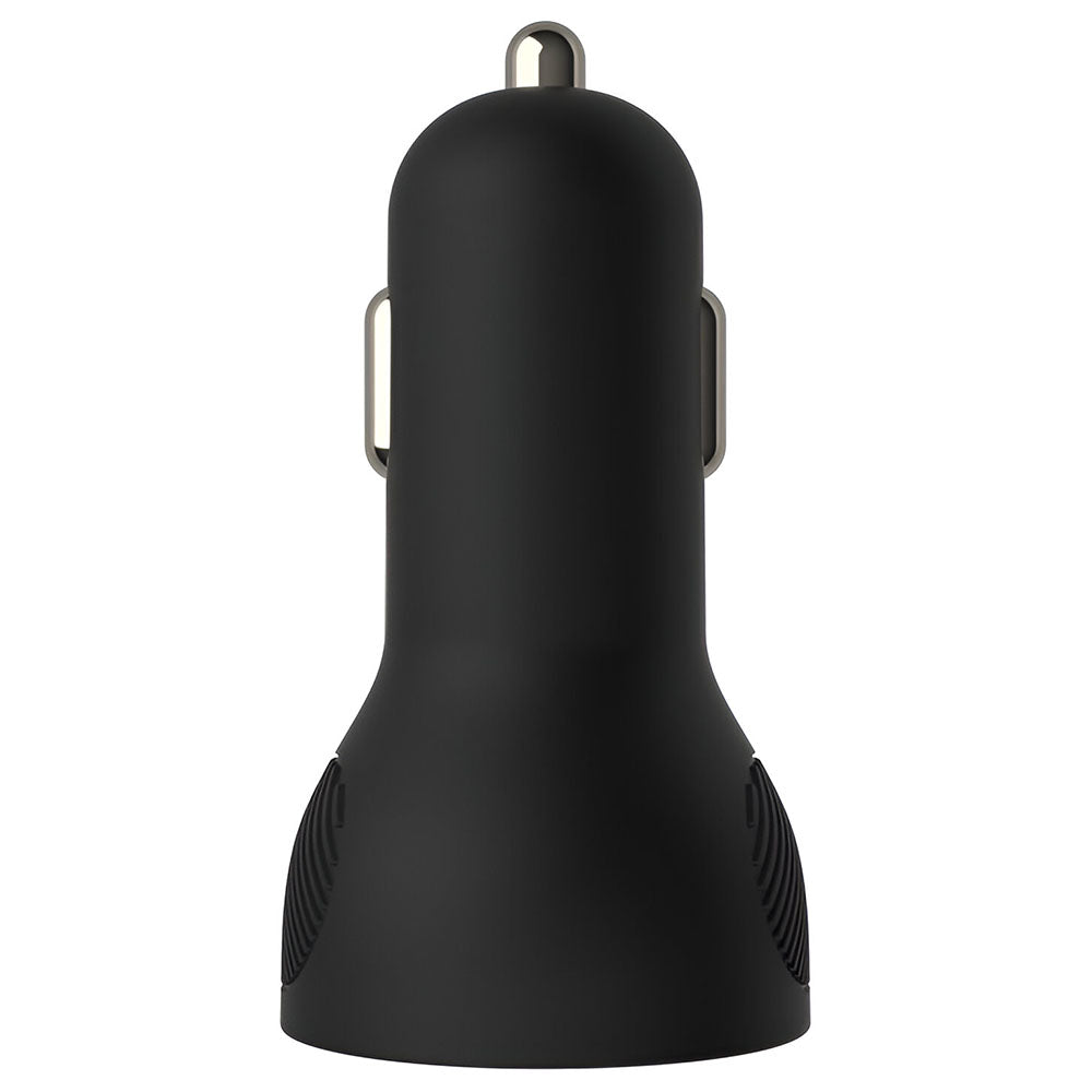 EFM 48W Dual Port Car Charger with Power Delivery & PPS - Black