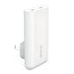 EFM 65W Slimline Wall Charger With GaN Power Delivery and PPS - White
