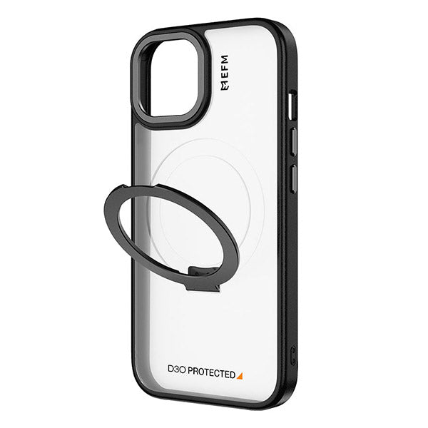 EFM Alta Armour with D3O BIO Case (Suits iPhone 15 Plus) - Black