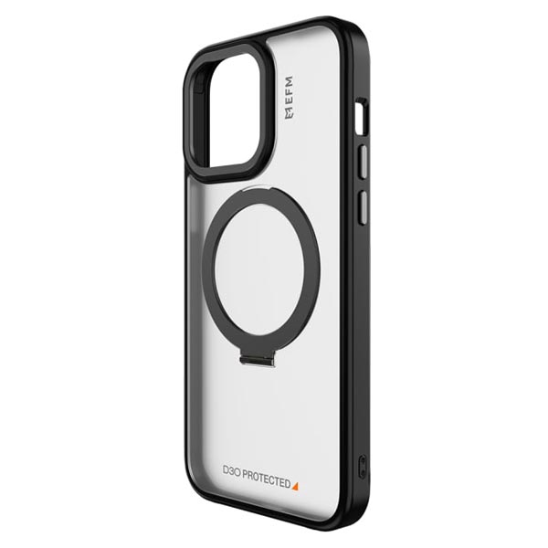 EFM Alta Armour with D3O BIO Case (Suits iPhone 15 Pro) - Black