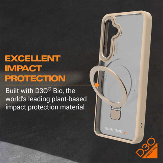 EFM Alta Case Armour with D3O BIO Case (Suits Galaxy S24) - Antique Beige