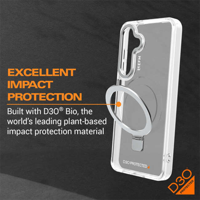 EFM Alta Case Armour with D3O BIO Case (Suits Galaxy S24) - Clear