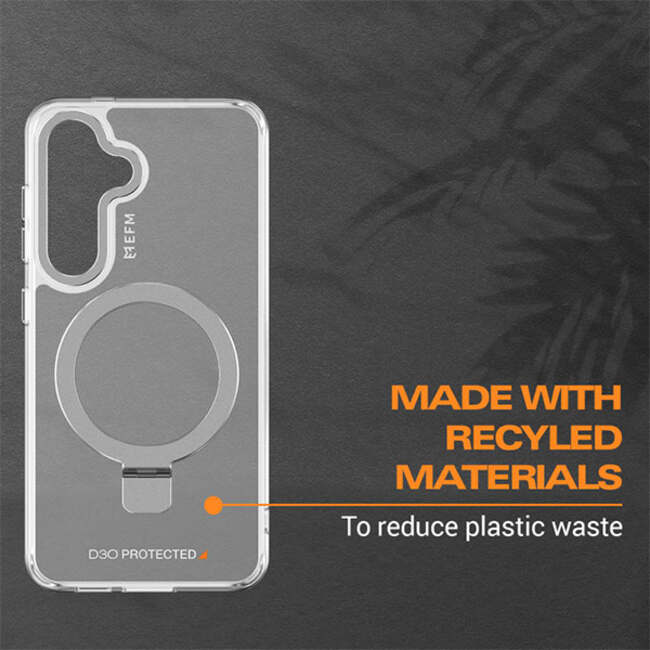 EFM Alta Case Armour with D3O BIO Case (Suits Galaxy S24) - Clear