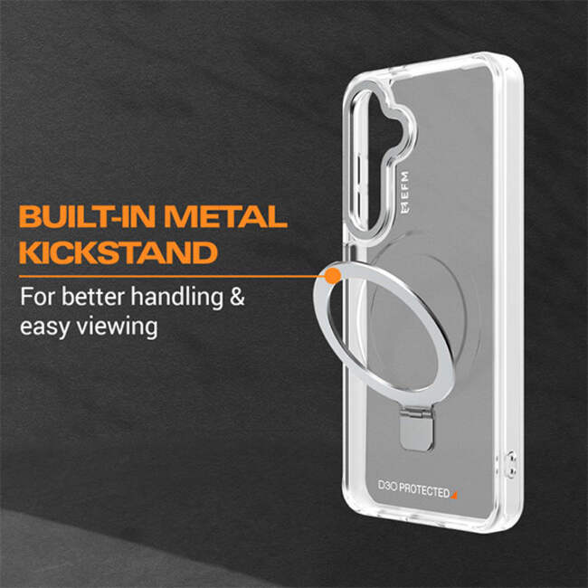 EFM Alta Case Armour with D3O BIO Case (Suits Galaxy S24 Plus) - Clear