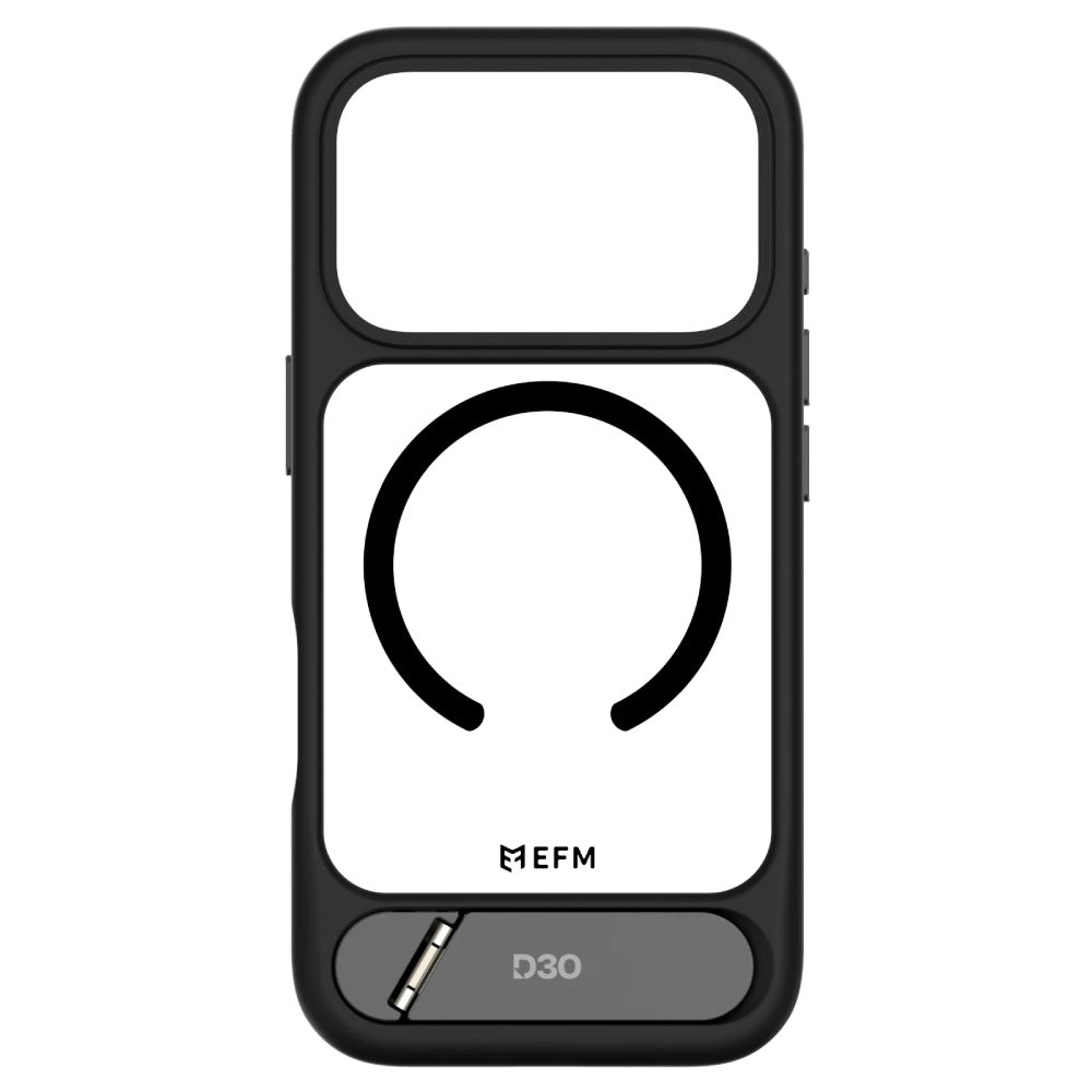 EFM Alta D3O Bio Case (Suits iPhone 17 Pro) - Black