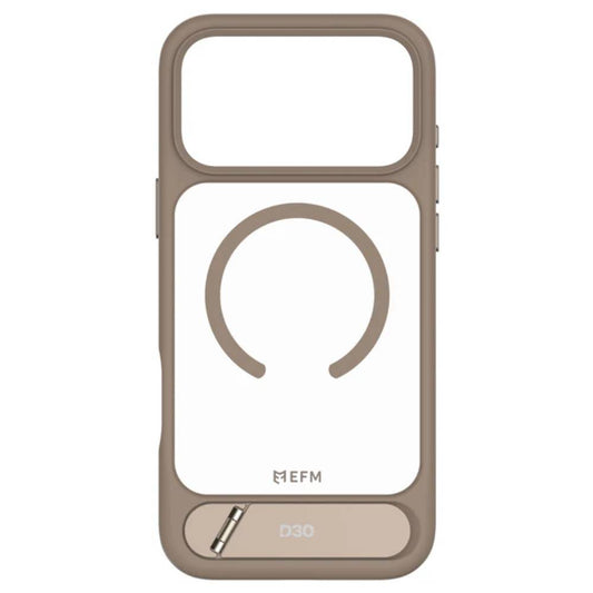 EFM Alta with D3O Bio Case (Suits iPhone 17 Pro Max) - Mocha Lite