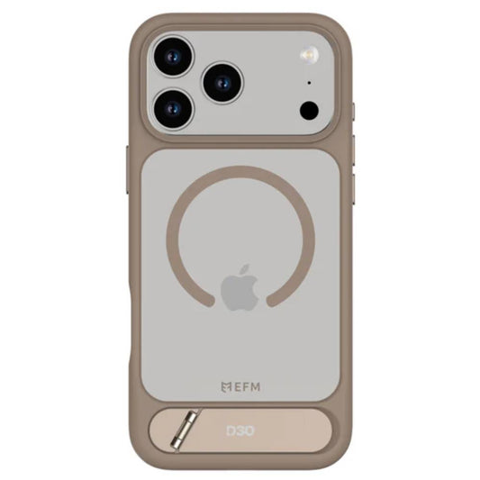 EFM Alta with D3O Bio Case (Suits iPhone 17 Pro Max) - Mocha Lite
