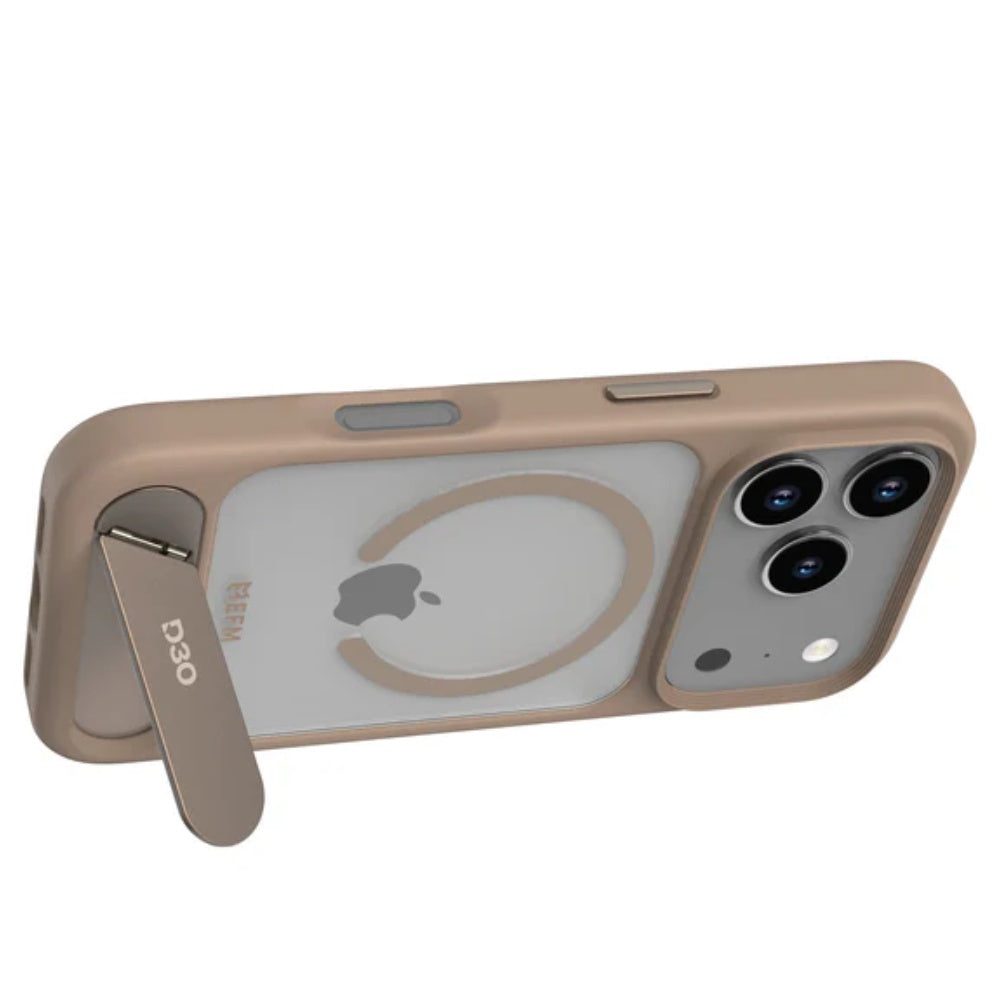 EFM Alta with D3O Bio Case (Suits iPhone 17 Pro) - Mocha Lite