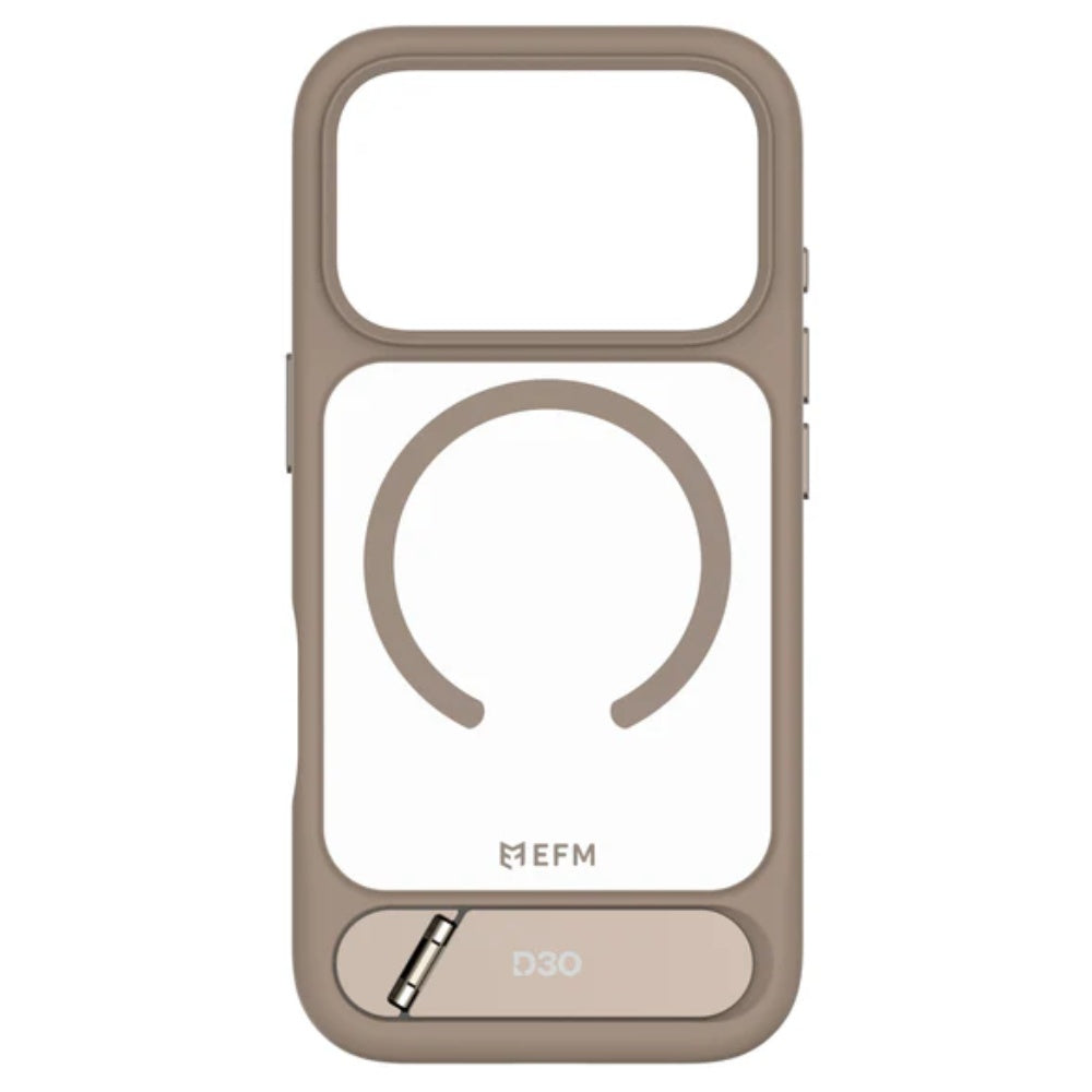 EFM Alta with D3O Bio Case (Suits iPhone 17 Pro) - Mocha Lite
