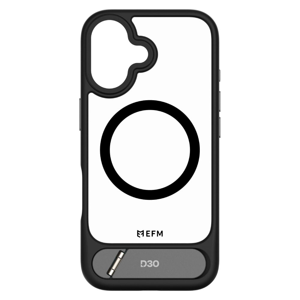 EFM Alta D3O Bio Case (Suits iPhone 17) - Black