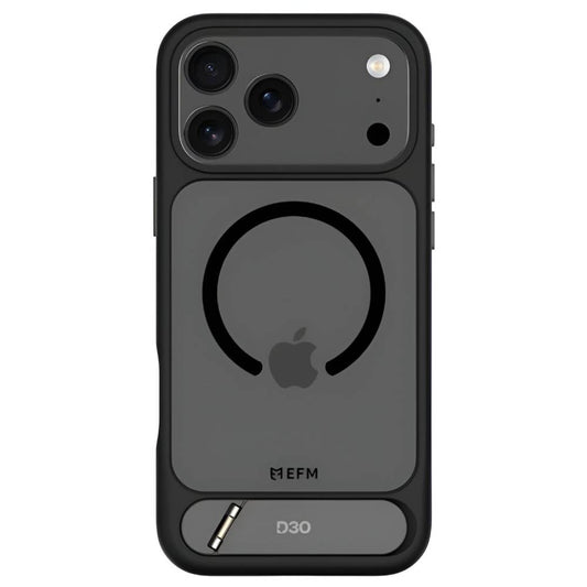 EFM Alta with D3O Bio Case (Suits iPhone 17 Pro Max) - Black