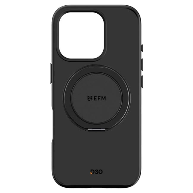 EFM Alta MagSafe D3O Bio Case (Suits iPhone 16 Pro Max) - Black
