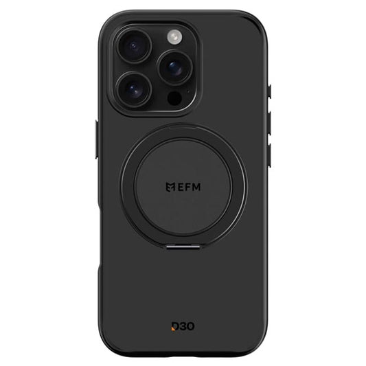 EFM Alta MagSafe D3O Bio Case (Suits iPhone 16 Pro Max) - Black