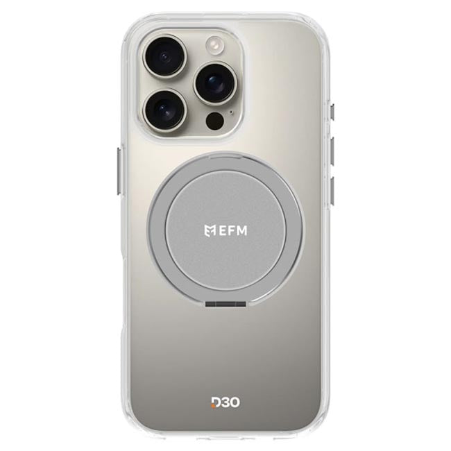 EFM Alta MagSafe D3O Bio Case (Suits iPhone 16 Pro Max) - Clear