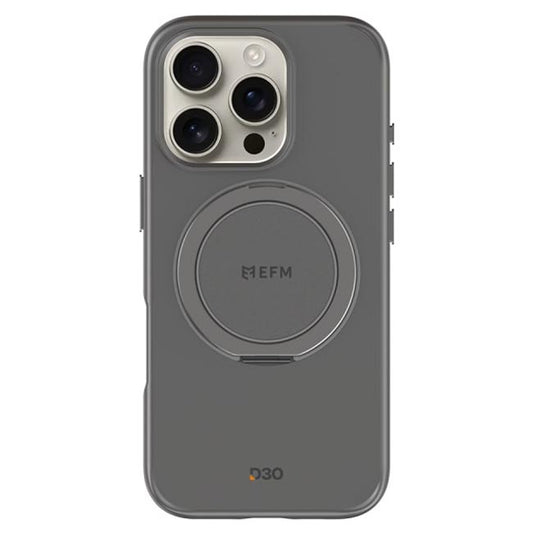 EFM Alta MagSafe D3O Bio Case (Suits iPhone 16 Pro Max) - Titanium Grey