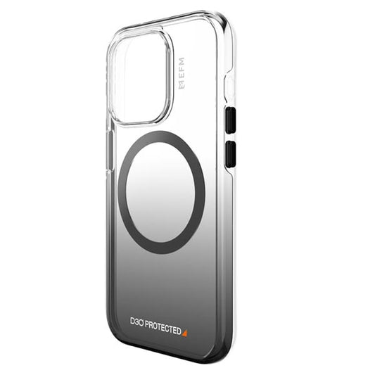 EFM Aspen Case Armour with D3O BIO (Suits iPhone 15 Pro Max) - Clear/ Black