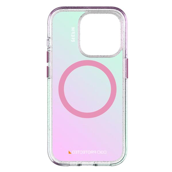 EFM Aspen Case Armour with D3O BIO (Suits iPhone 15 Pro Max) - Glitter Pearl