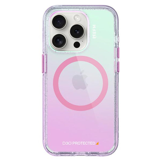EFM Aspen Case Armour with D3O BIO (Suits iPhone 15 Pro Max) - Glitter Pearl