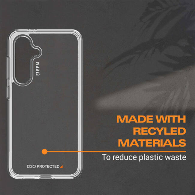 EFM Aspen Case Armour with D3O BIO Case (Suits Galaxy S24) - Clear