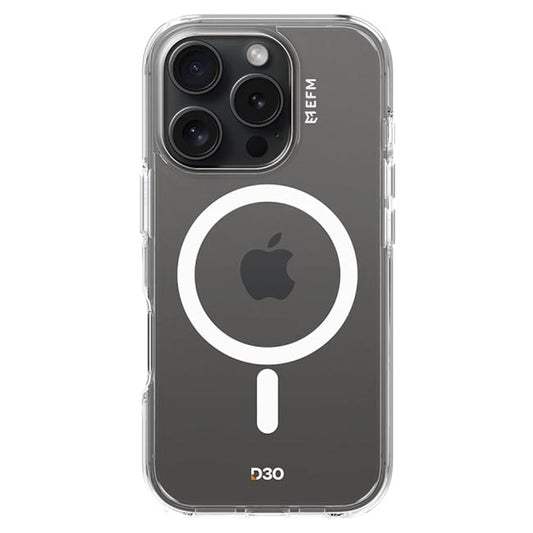 EFM Aspen MagSafe D3O Bio Case (Suits iPhone 16 Pro Max) - Clear