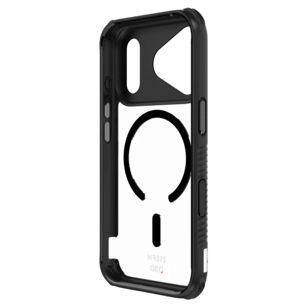 EFM Cayman with D3O Zero Case (Suits iPhone 17 Pro) - Black