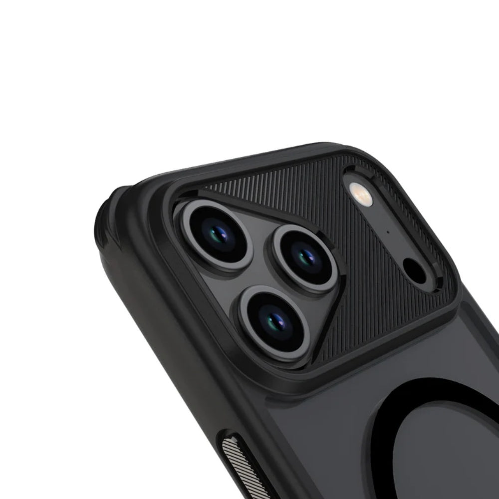 EFM Cayman with D3O Zero Case (Suits iPhone 17 Pro) - Black