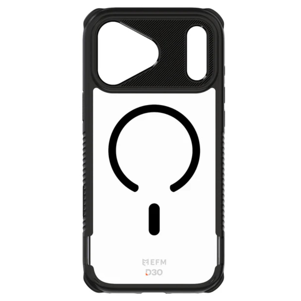 EFM Cayman D3O Zero Case (Suits iPhone 17 Pro Max) - Black