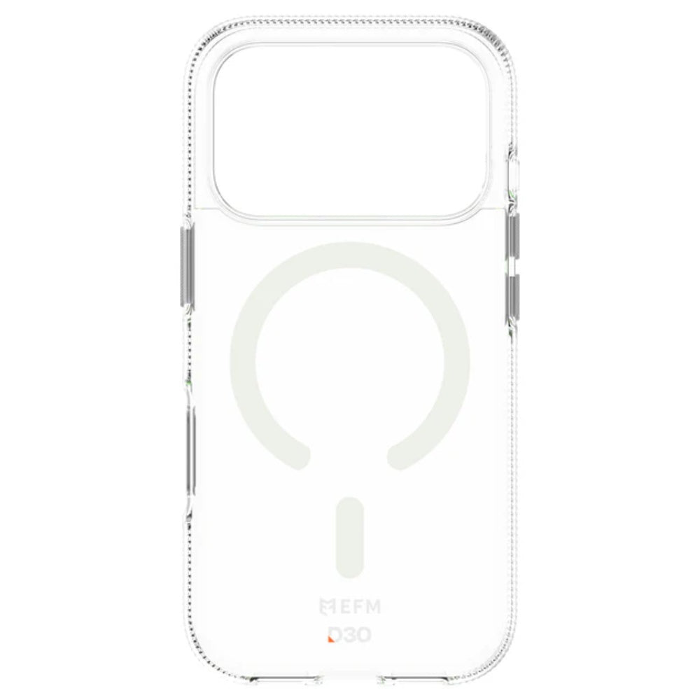 EFM Ibiza Glow In The Dark with D3O Zero Case (Suits iPhone 17 Pro) - Clear