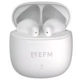 EFM Kansas TWS Earbuds with Fast Charge - White