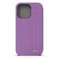 EFM Miami Leather Wallet Case Armour with D3O (Suits iPhone 13 Pro Max) - Violet