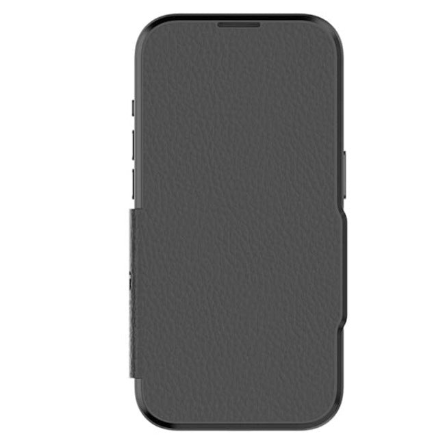 EFM Monaco Wallet Armour with D3O Case (Suits iPhone 15 Pro Max) – Black / Space Grey