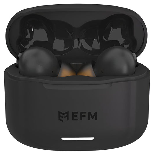 EFM New Orleans TWS Earbuds with Active Noise Cancelling - Black