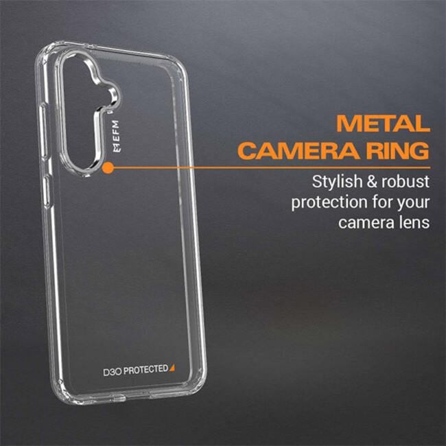 EFM Volta Case Armour with D3O BIO Case (Suits Galaxy S24) - Clear