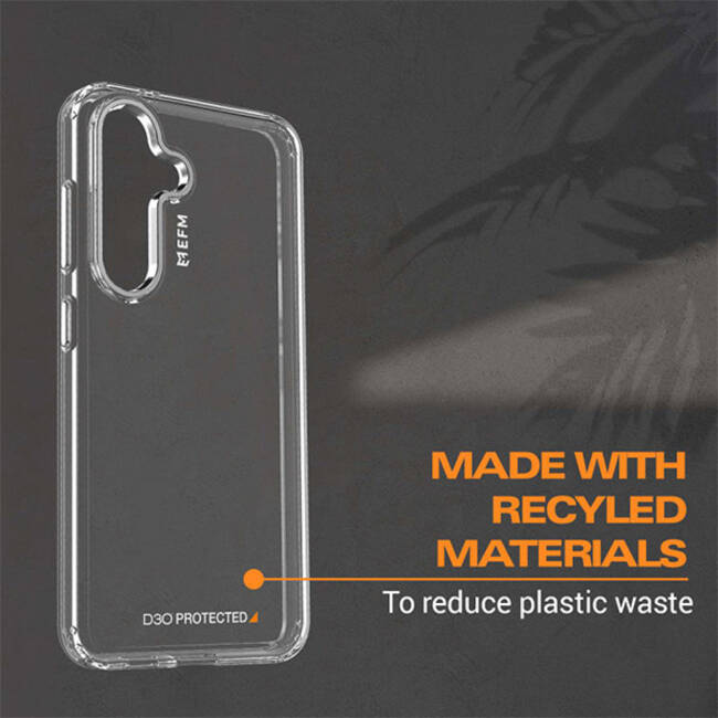 EFM Volta Case Armour with D3O BIO Case (Suits Galaxy S24) - Clear