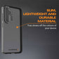EFM Volta Case Armour with D3O BIO Case (Suits Galaxy S24) - Clear/Black