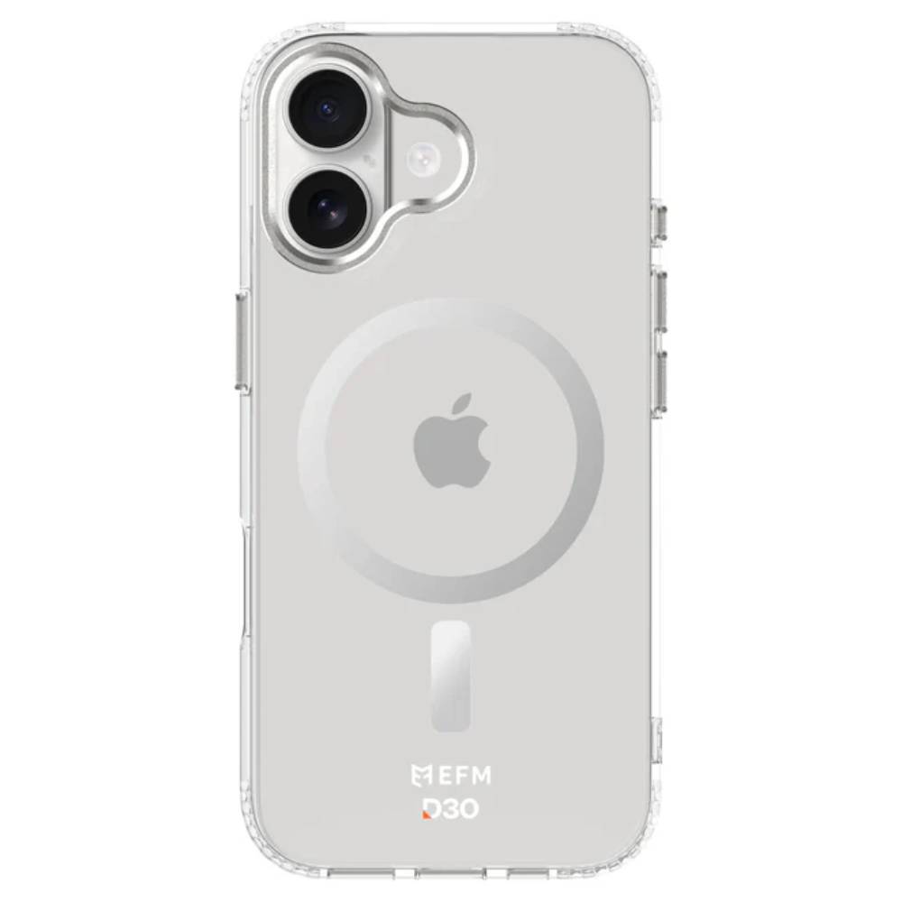 EFM Volta D3O Bio Case (Suits iPhone 17) - Clear