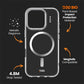 EFM Volta MagSafe D3O Bio Case (Suits iPhone 16 Pro) - Clear