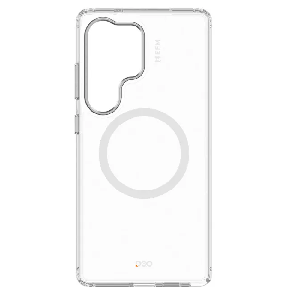 EFM Volta with D3O BIO Magnets Case (Suits Galaxy S25 Ultra) - Clear